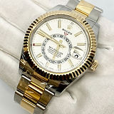 Gold Rolex Sky Dweller