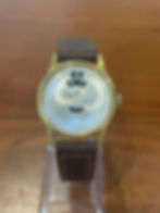 Vintage Jacques-Droz Jumping Hour Watch with mother of pearl dial