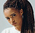 Girl with Micro Braids