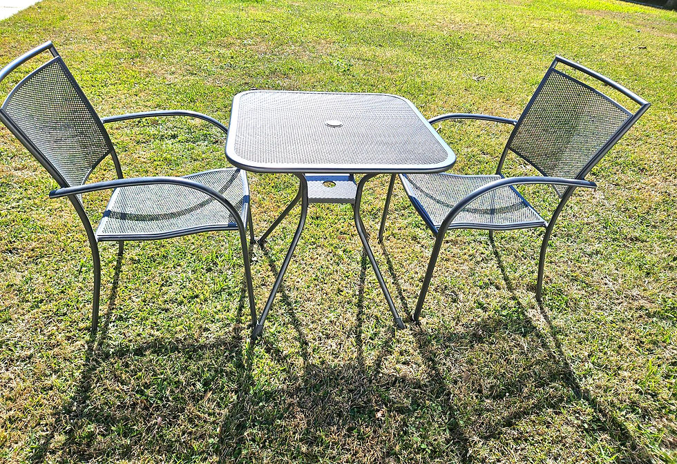 A - SALE - Patio Table and 2 Charis for Sale - Lafayette LA_edited.jpg