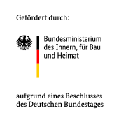 Förderlogo des Bundesministerium des Innern, für Bau und Heimat (2018)