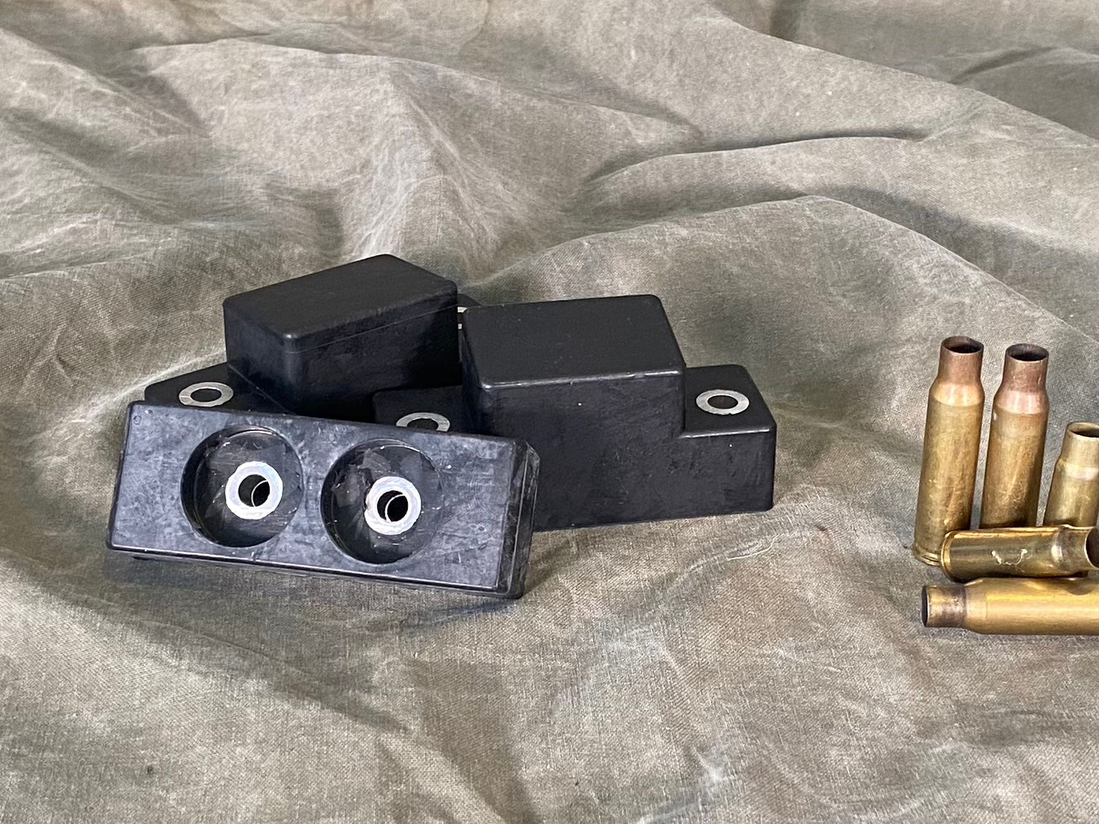 Humvee Hood Stop Bumper Kit front