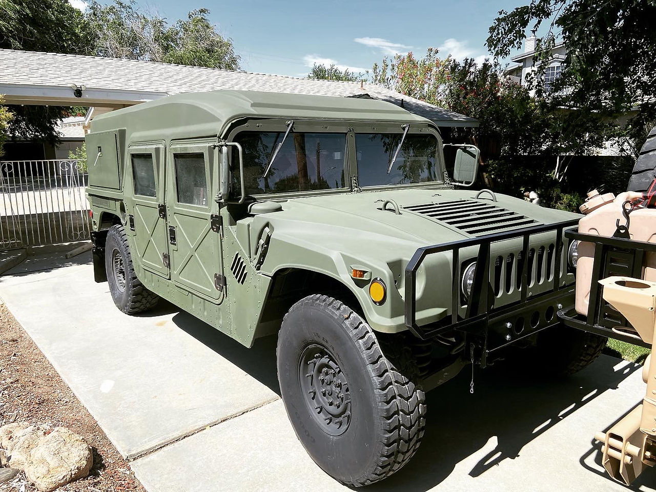 helmet top humvee completed truck