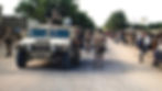 Somalia American conflict with a humvee