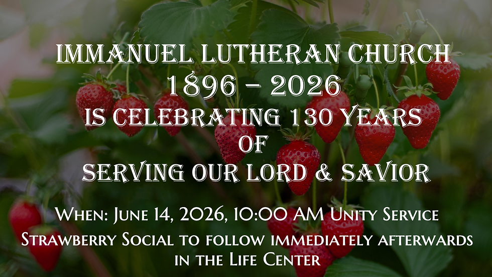 Strawberry social