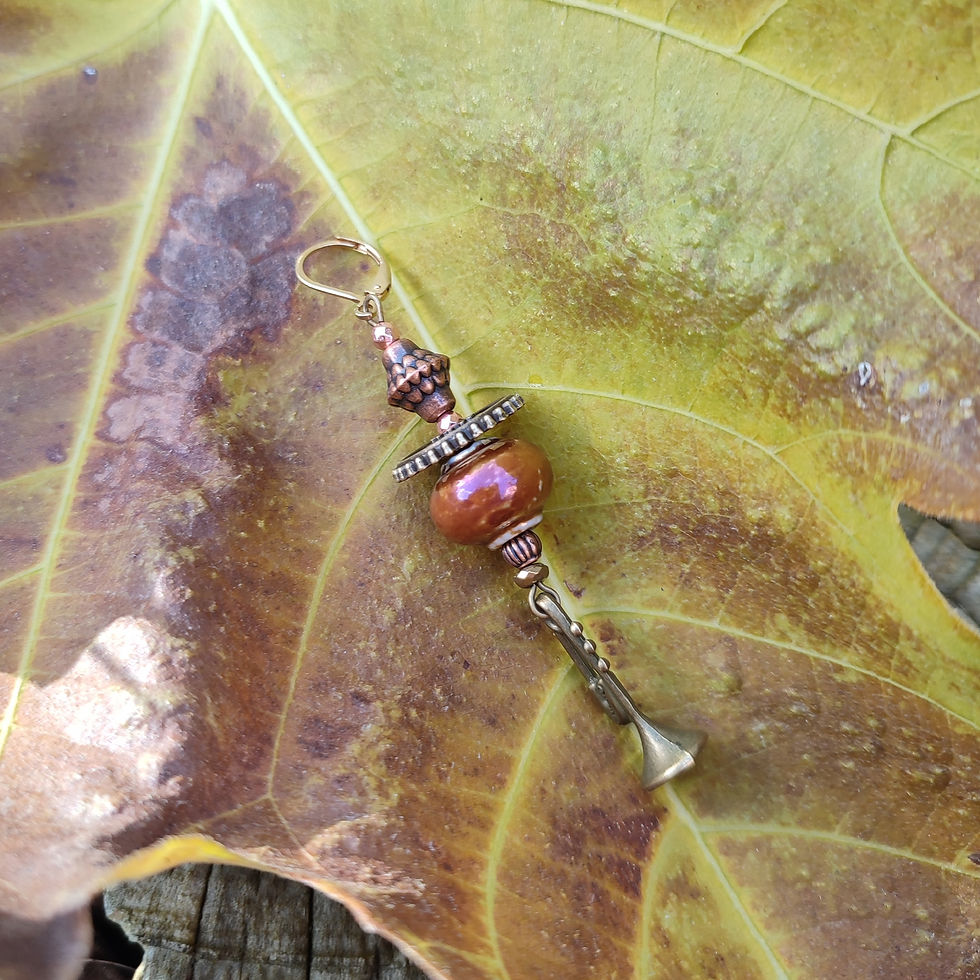 Miniature : Boucles "Trompettes vintage"