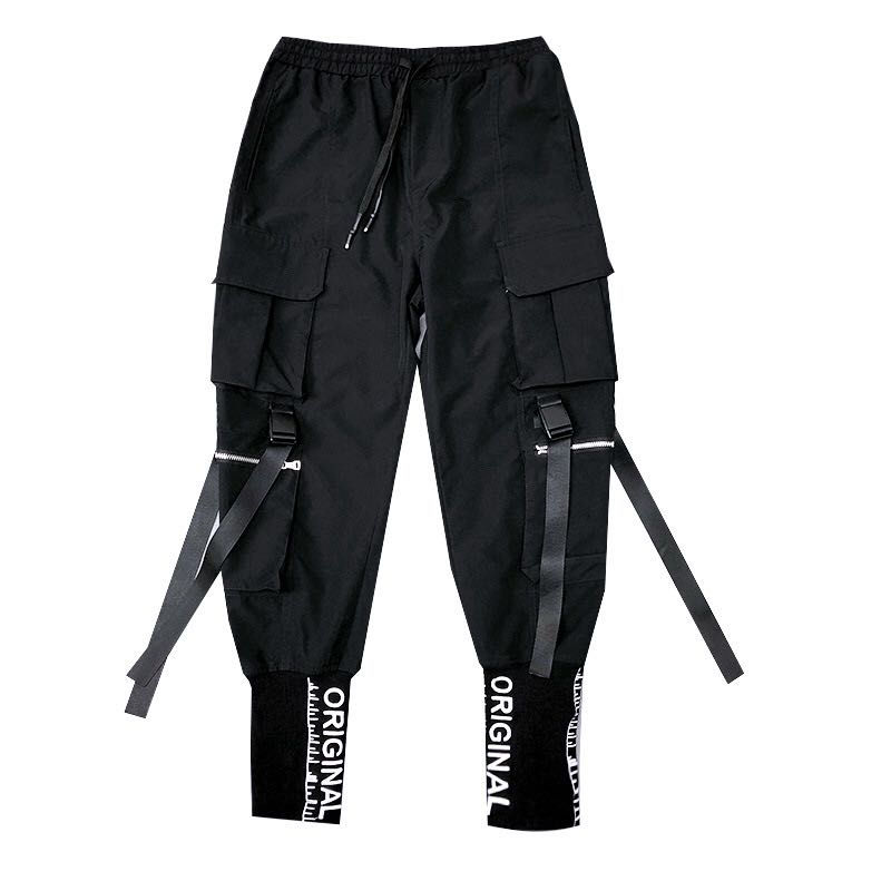 Embroidered High-End Cargo Pants