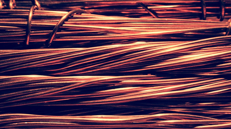 Copper is used in everything from consumer electronics and automobiles to home construction and data centres