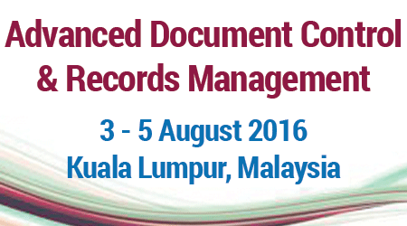 Advanced Document Control & Records Management Training Course in Kuala Lumpur, Malaysia