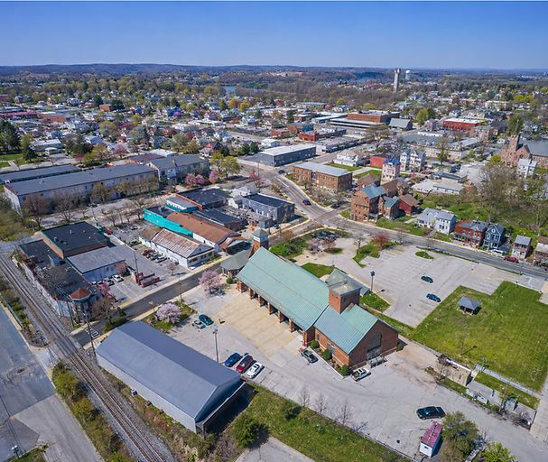 Water Treatment Carroll County Westminster Drone Shot Wenger Services LLC