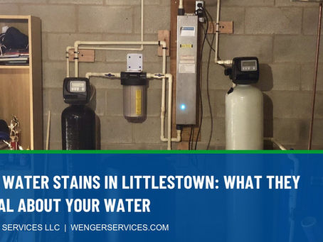 Wenger Services water softener and treatment installation