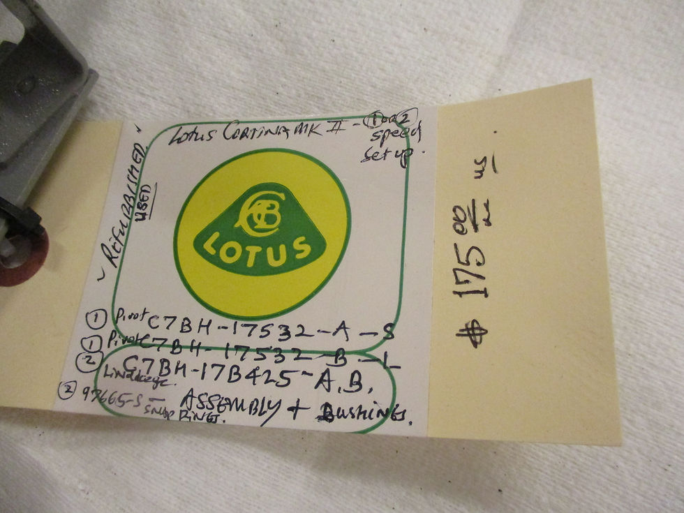 Thumbnail: Cortina MK2 Wiper Transmission Pivot Assembly (Refurbished)