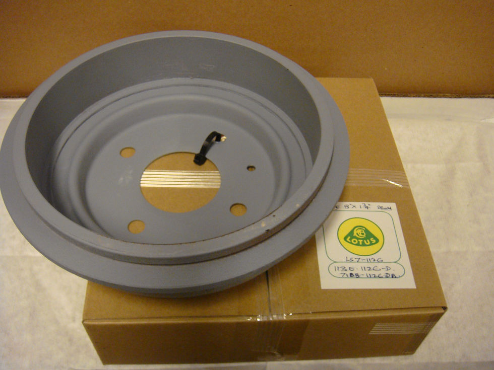 Thumbnail: Super 7 Rear Brake Drum 8" x 1.75" RH & LH (Refurbished)