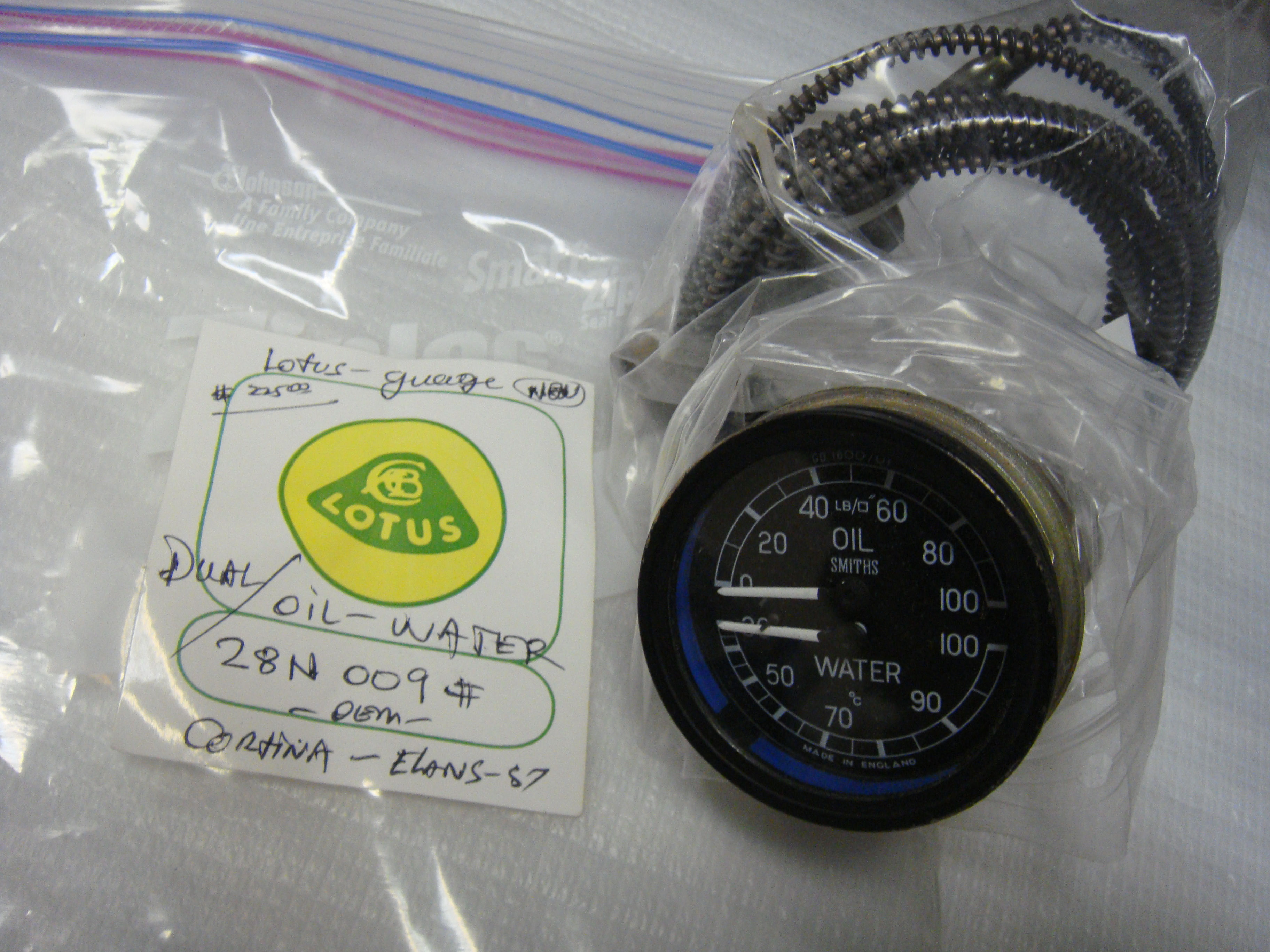 Cortina/Elan Oil & Water Gauge
