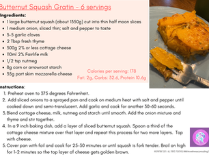 Butternut Squash Gratin
