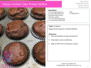 Kodiak Cake Protein Muffins