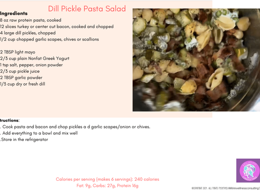 Dill Pickle Pasta Salad
