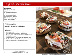 English Muffin Mini Pizza