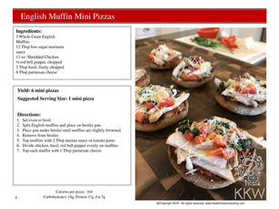 English Muffin Mini Pizza