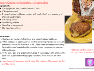 Savory Cabbage Pancake