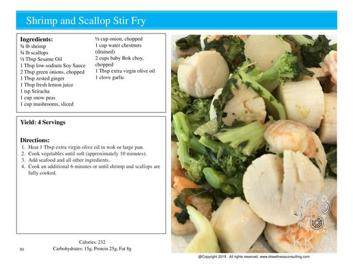 Shrimp and Scallop Stirfry