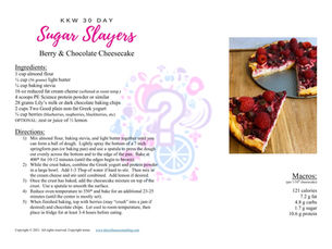 Berry & Chocolate Cheesecake