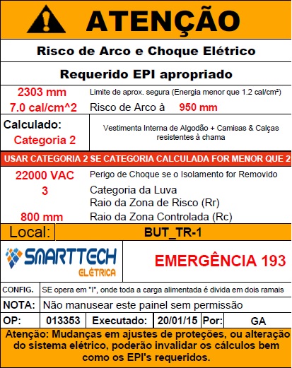 Módulo ArcFlash