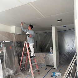 Drywall installation, tape, float, texture application, ceiling repair, wall repair, painting, painters
