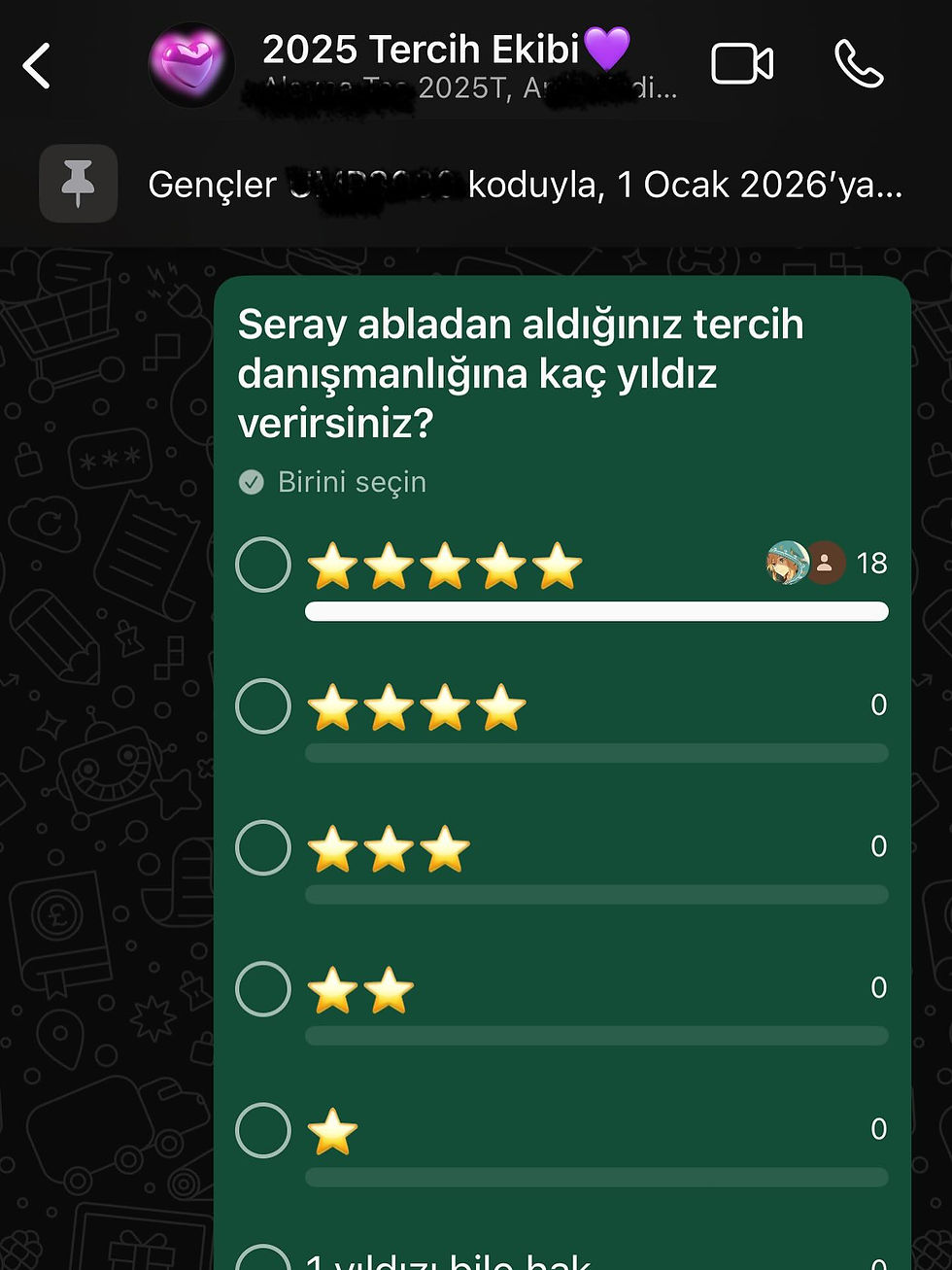 Öğrencilerim Ne Dedi?