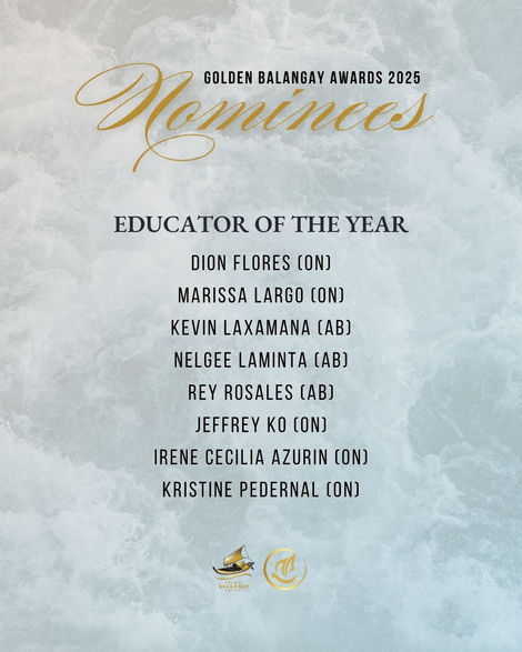 Category Finalists Announcement