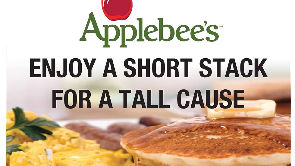 Applebee’s Flapjack Fundraiser