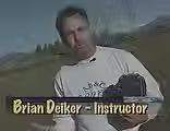 Brian Deiker, author, in a still from his Fundamental Baseball video