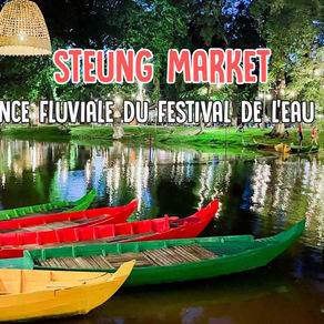 Steung Market : Une Expérience Fluviale du Festival de l'Eau à Siem Reap