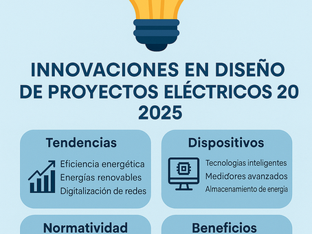 Tendencias en Diseño Eléctrico 2025: Innovaciones, Normativas y Tecnología Inteligente.
