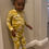 Thumbnail: Crazy Dreamz Pajama Set Yellow