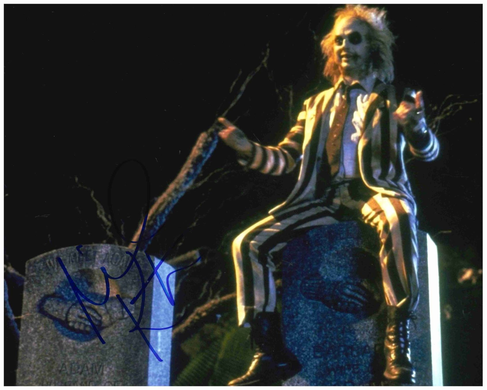 MICHAEL KEATON - *BEETLEJUICE* - handsigniert (20x25 cm) COA