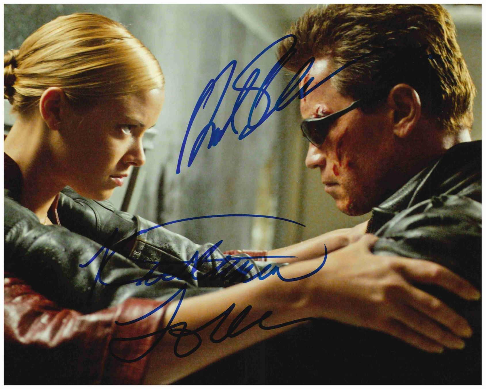 TERMINATOR 3 (CAST) - handsigniertes Grossfoto (20x25cm) w/COA