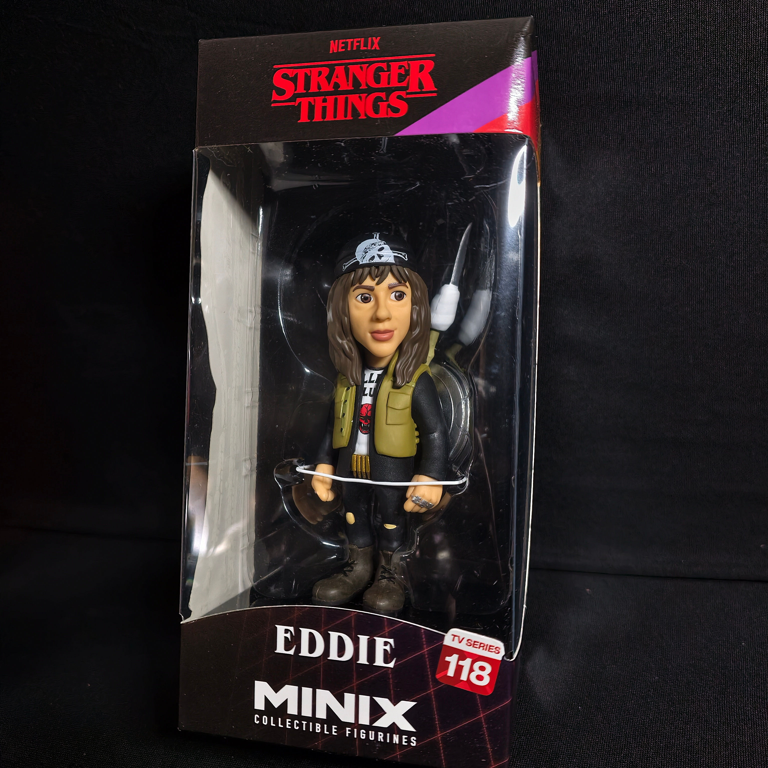 STRANGER THINGS – Eddie Munson (MINIX Figur) – NEU & OVP ⚡🎸