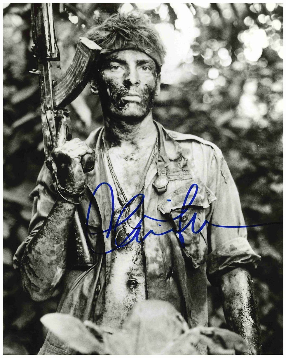 Miniaturbild: CHARLIE SHEEN *PLATOON* - handsigniert Grossfoto (20 x 25 cm) mit COA