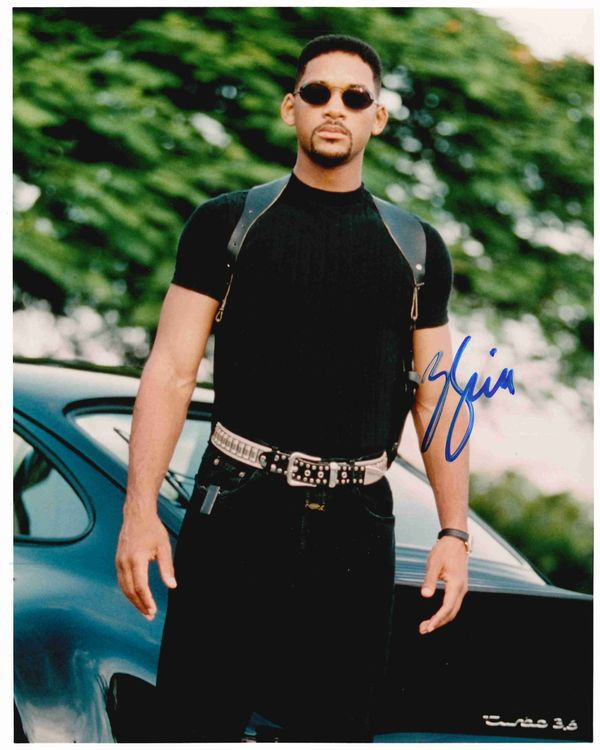 WILL SMITH - *BAD BOYS* handsigniert Grossfoto (20x25cm) COA