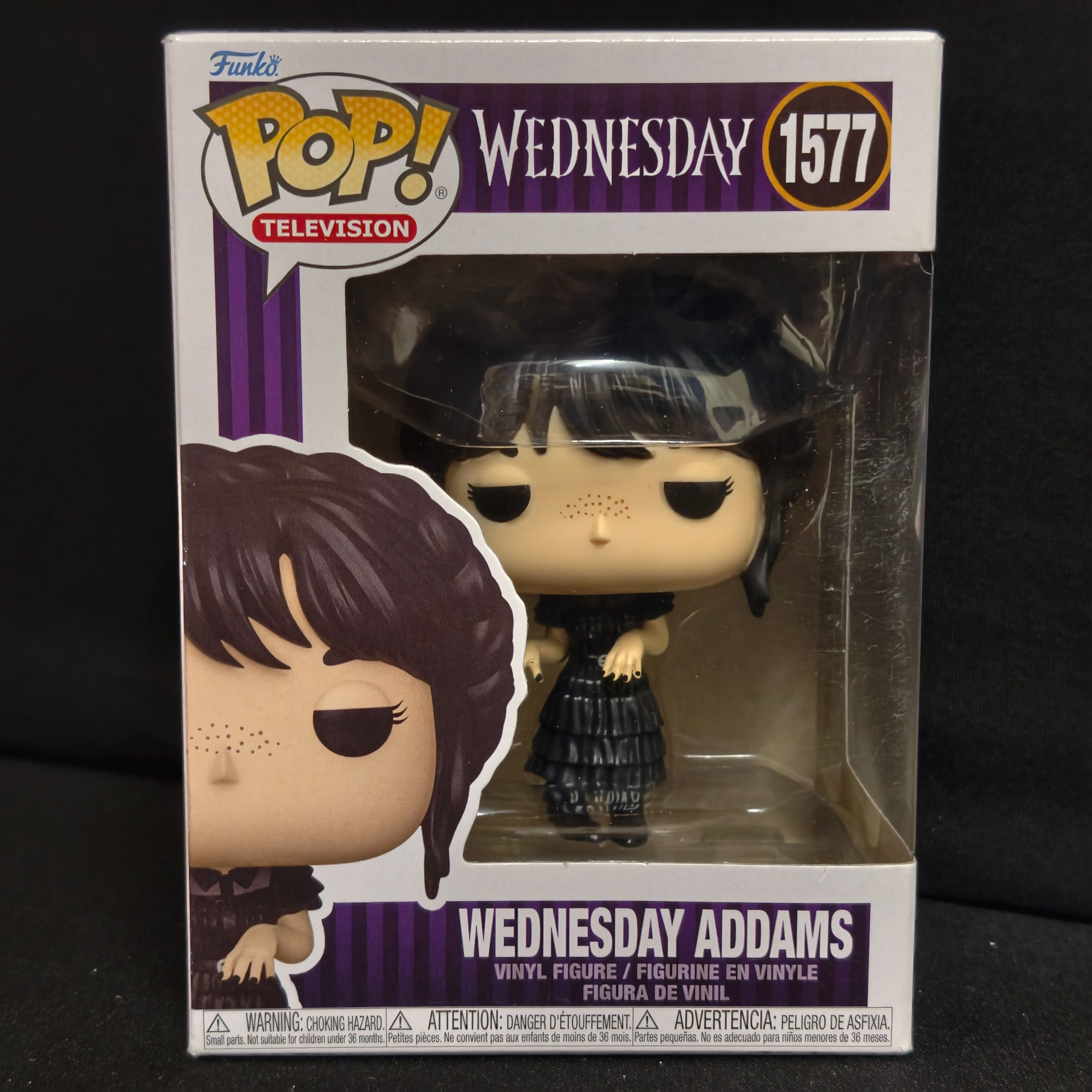 WEDNESDAY ADDAMS – FUNKO POP! TELEVISION #1577 – NEU & OVP ⭐