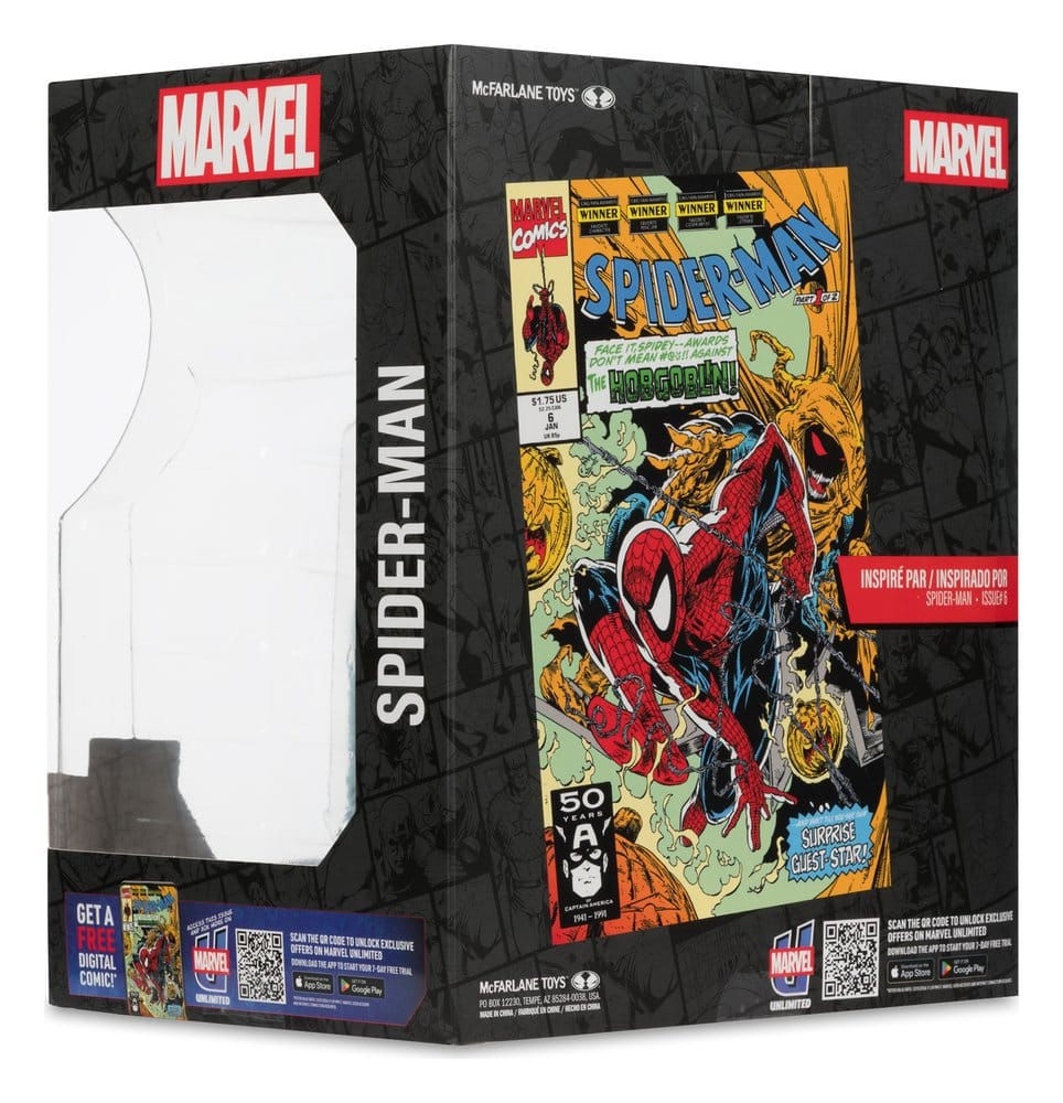 Miniaturbild: SPIDER-MAN – COMIC COVER STATUE MIT COMIC – NEU & OVP 🕷️