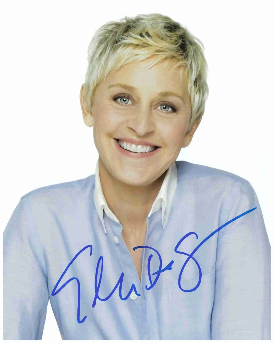 ELLEN DeGENERES - handsigniert Grossfoto (20x25 cm) mit COA
