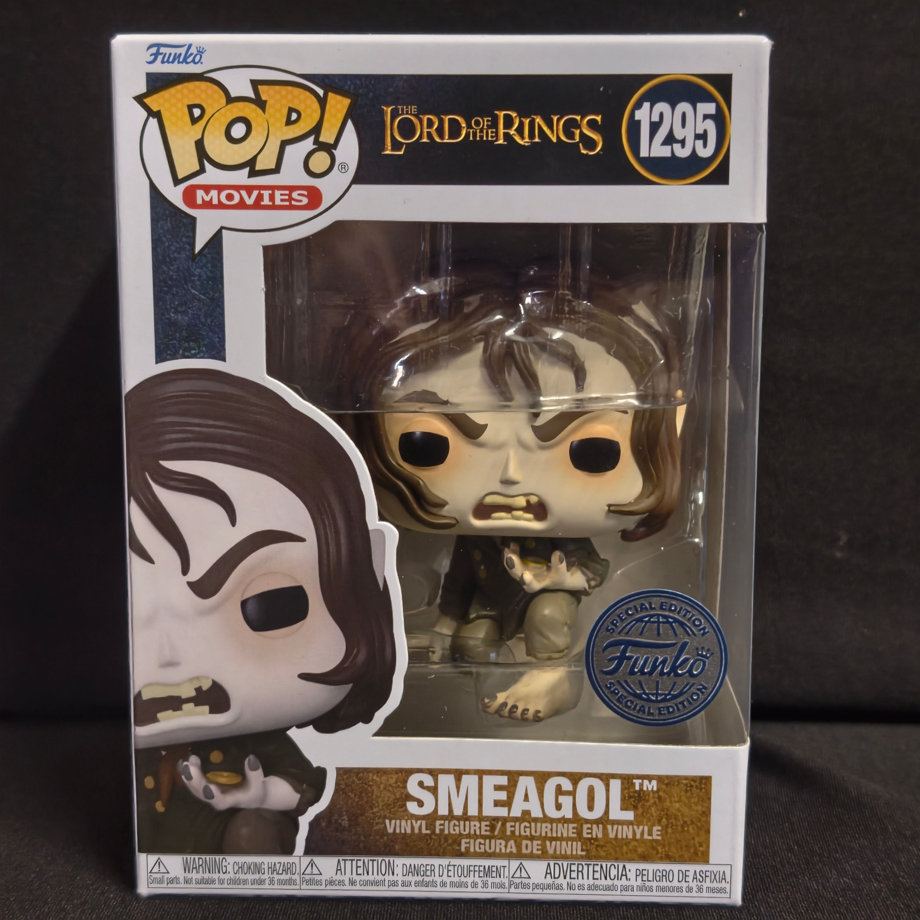 THE LORD OF THE RINGS – SMEAGOL – FUNKO POP! #1295 – SPECIAL EDITION – NEU & OVP