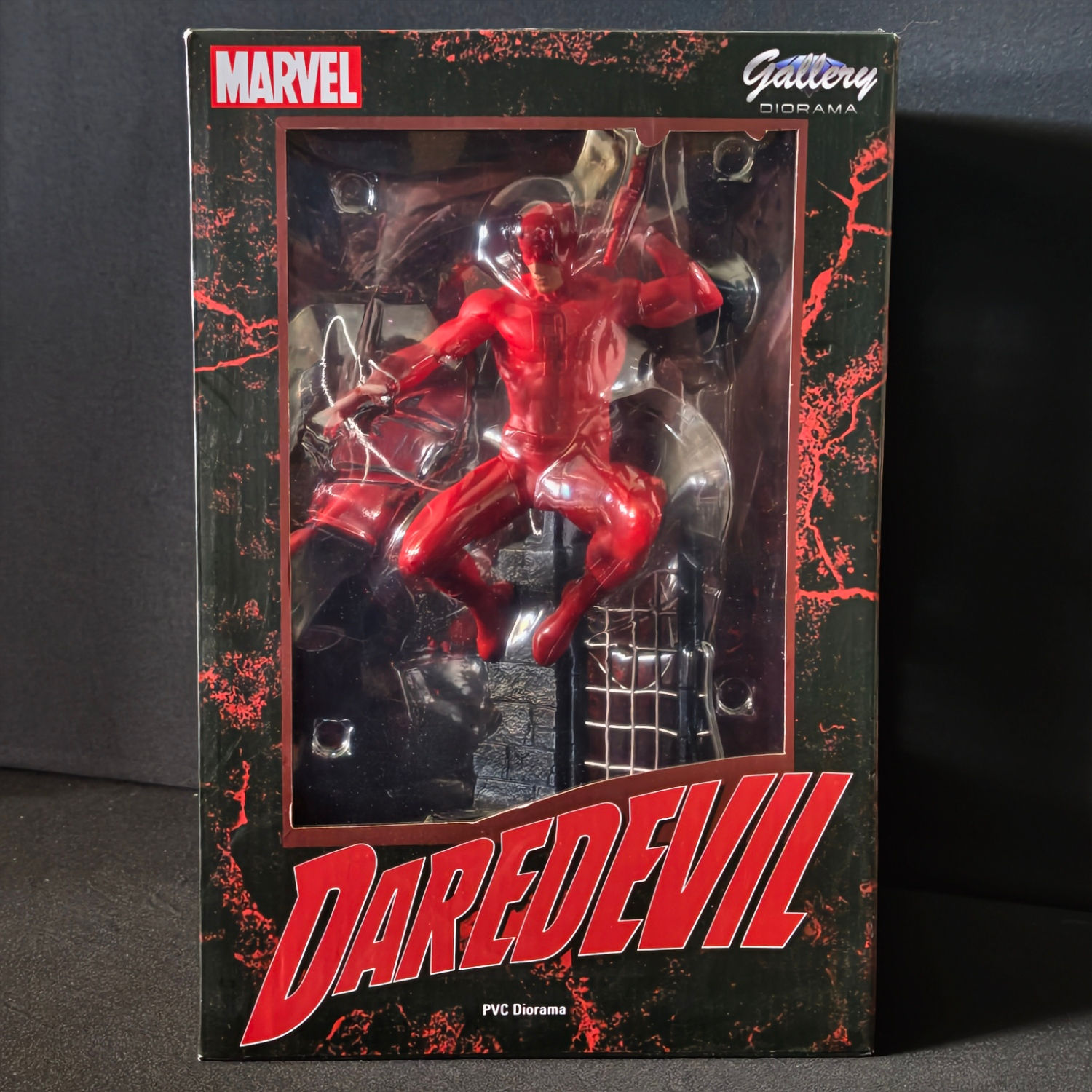 MARVEL – DAREDEVIL – GALLERY DIORAMA – DIAMOND SELECT – TOP ZUSTAND MIT OVP 🔥