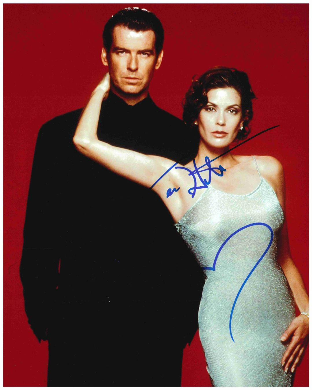 JAMES BOND 007 (CAST) - handsigniert Grossfoto (20x25cm) COA