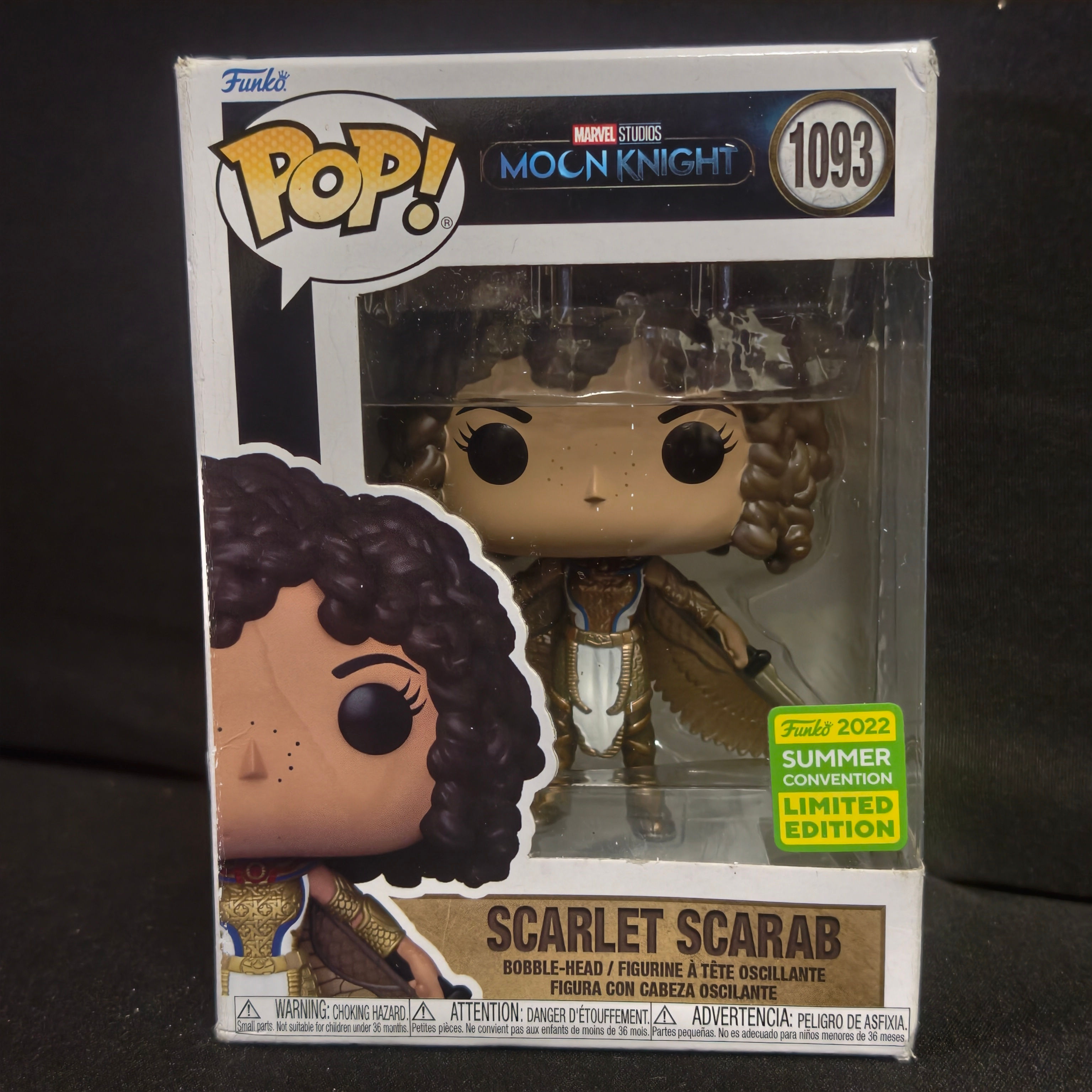 MARVEL MOON KNIGHT β SCARLET SCARAB β FUNKO POP! #1093 (LIMITED EDITION) π
