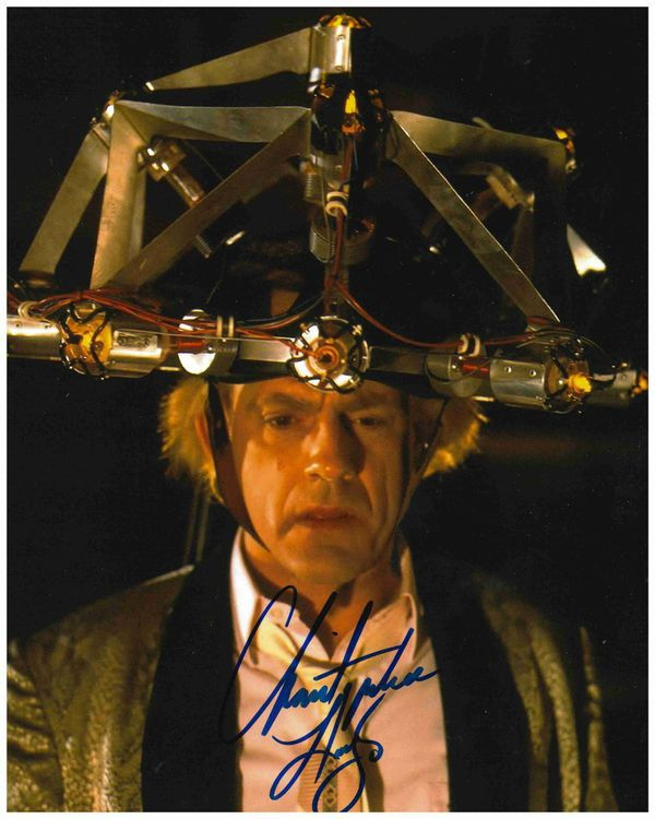 CHRISTOPHER LLOYD - handsigniert Grossfoto (20x25cm) mit COA