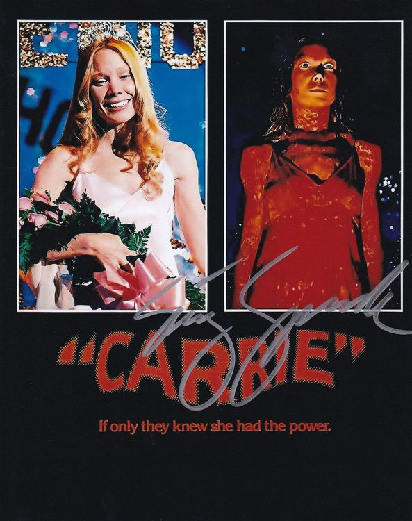 SISSY SPACEK - *CARRIE* handsigniert Grossfoto (21x30cm) COA