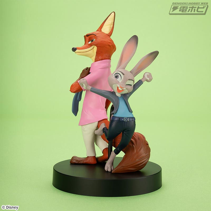 Miniaturbild: NICK WILDE & JUDY HOPPS – DISNEY ZOOTOPIA – ACT/CUT PREMIUM FIGURE – SEGA - NEU!